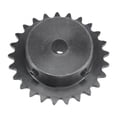 thumbnail image 1 of Uxcell Roller Sprocket B Type, Single Strand Pitch, C45 Carbon Steel, with Set Screws 8 x 7.5mm, 1 of 6