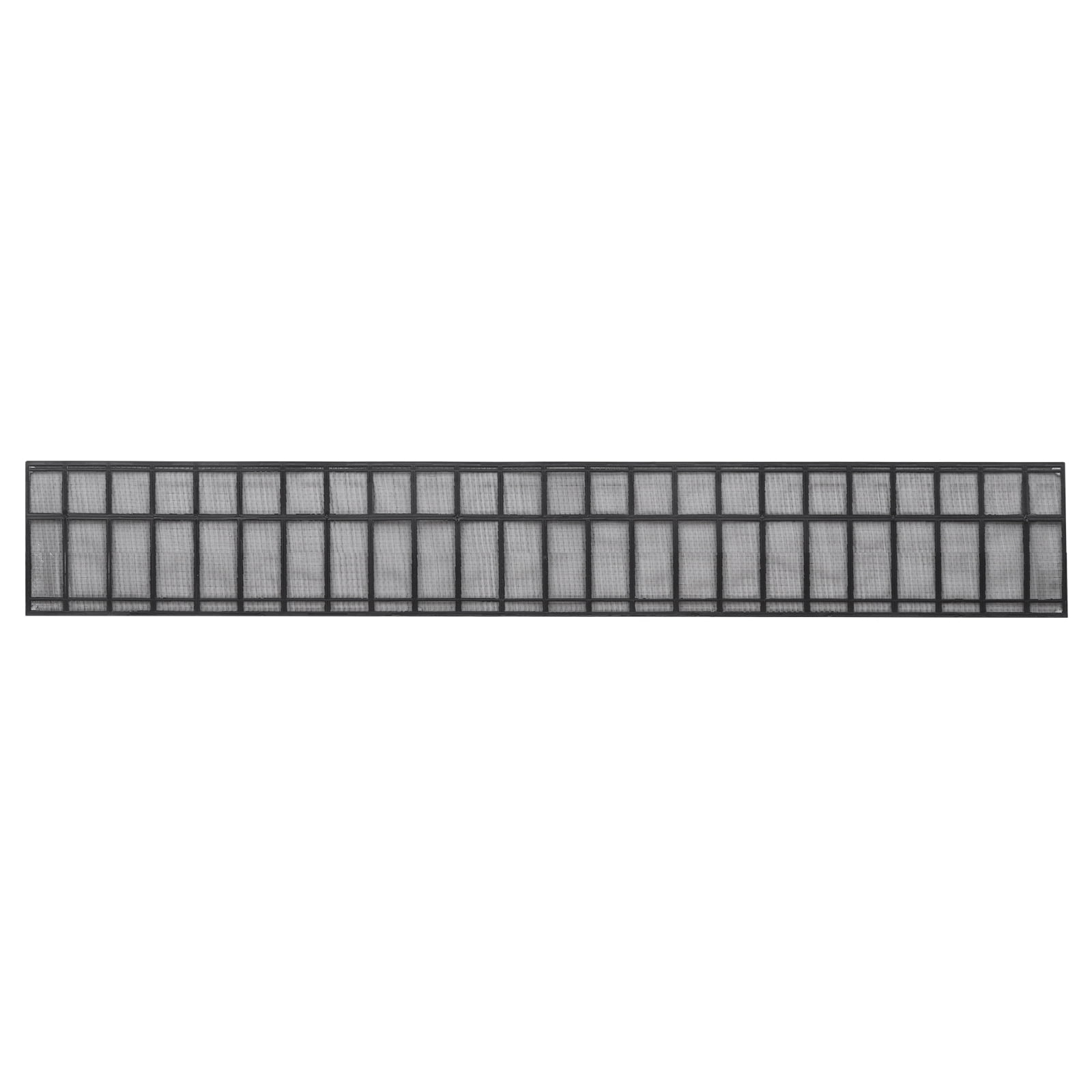 Uxcell Room Air Conditioner Filters Replacement (47" x 6.7") - Air Filter Replacement Parts Nylon Air Filter Screen Mesh Sheet for Home/Air Conditioning