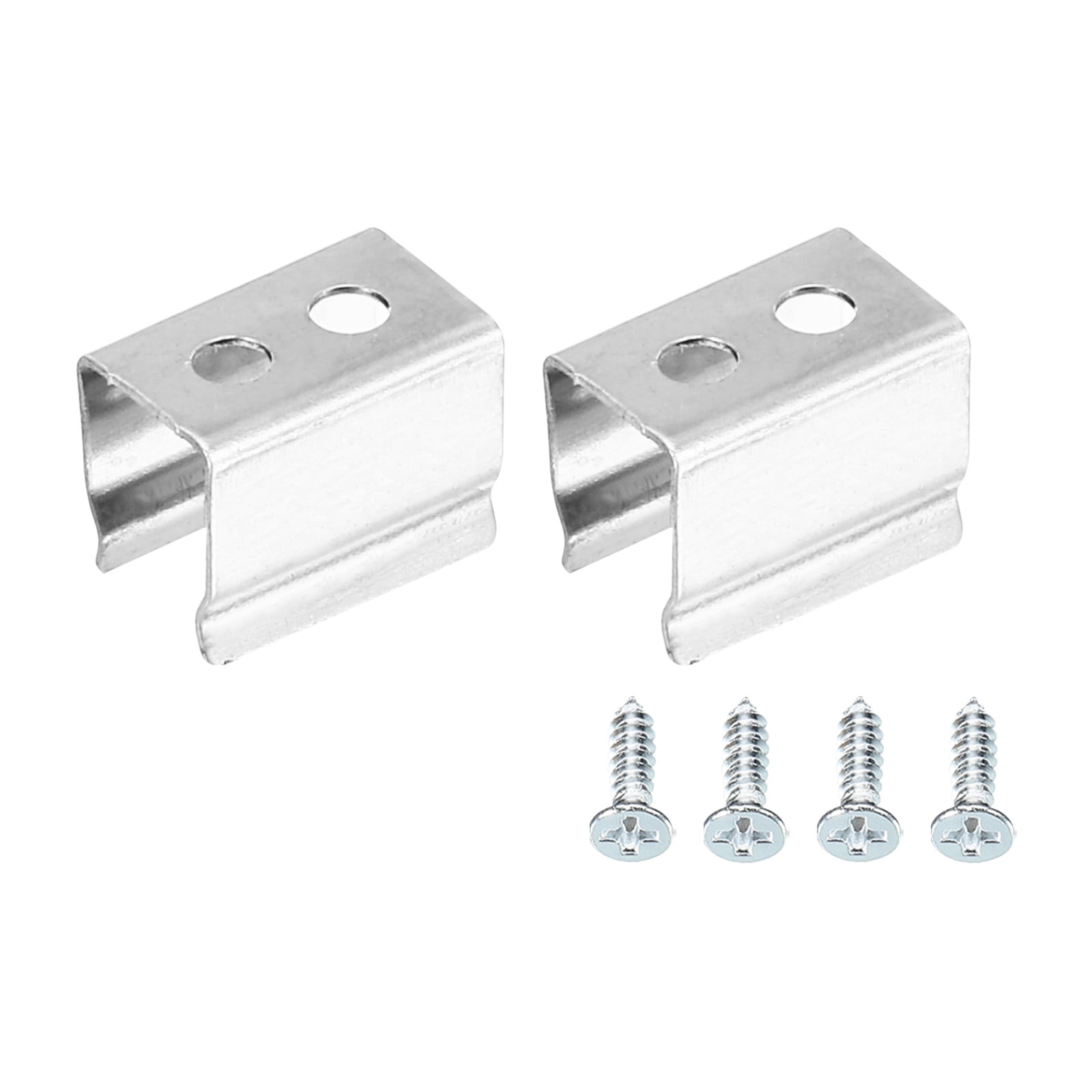 Uxcell Rope Light Mounting Clips Stainless Steel Channel Mounting