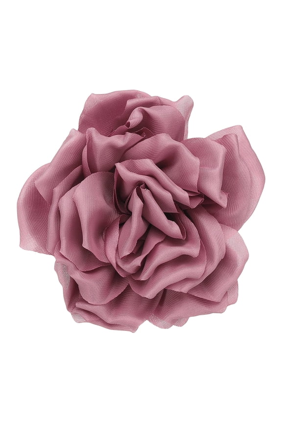Rose Flower Brooches and Pins, 4.3 in Flower Lapel Pins, Large Rose Floral Brooches for Women Wedding Party Dance Dress Suit Clothes Accessories Jewelry Gifts (Style 1 Dusty Rose)
