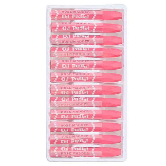 Uxcell Rose Red Oil Pastels, 36Pcs Soft Oil Crayons Vibrant and Creamy Pastels Stick Art Supplies for Art Painting Drawing Blending Graffiti for Artists Beginners