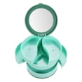 thumbnail image 1 of Uxcell Rotating Jewelry Organizer, 4 Layer Small Jewelry Storage Box Mirror Jewelry Case Holder Style 1, Green, 1 of 6