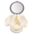 thumbnail image 1 of Uxcell Rotating Jewelry Organizer, 4 Layer Small Jewelry Storage Box Mirror Jewelry Case Holder Style 1, White, 1 of 6