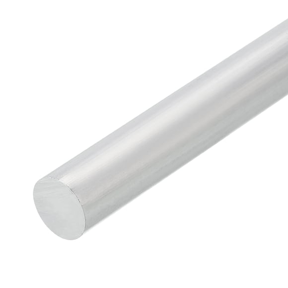 Uxcell Round Aluminum Rods, Aluminum Round Rod Solid Lathe Bar Stock for Industry Construction DIY Crafts 10m x 153mm 1