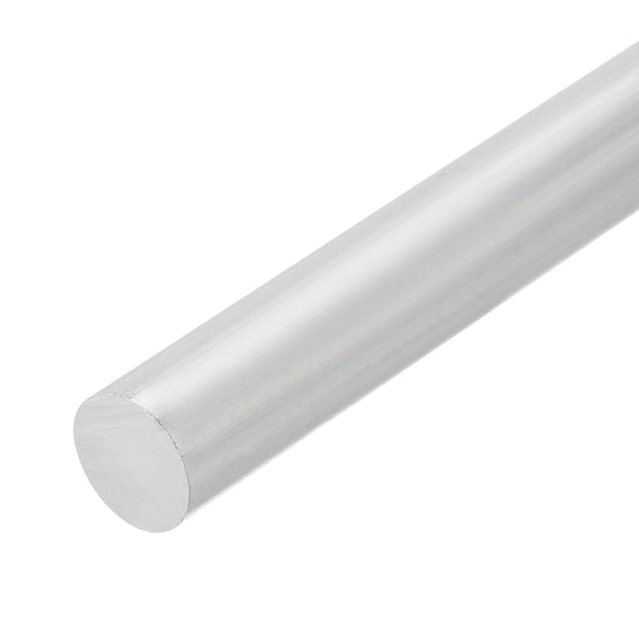 Uxcell Round Aluminum Rods, Aluminum Round Rod Solid Lathe Bar Stock for Industry Construction DIY Crafts 3mm x 203mm 1