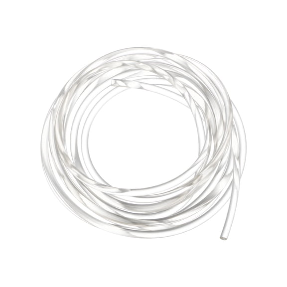Uxcell Round Belts 4mm Dia 3 Meters Length Smooth Surface PU Polyurethane, White