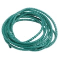 thumbnail image 1 of Uxcell Round Braided Leather Cord, 3mm Genuine Braided Leather Cords, Sky Blue(2.2 Yards), 1 of 6