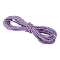thumbnail image 1 of Round Braided Leather Cord, Braided Genuine Leather Cord Rope Folded for Crafts Jewelry Making Necklace Bracelets 3 Yards Light Purple, 1 of 7