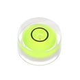 thumbnail image 1 of Uxcell Round Bubble Level 15x8mm Mini Circular Bullseye Spirit Levels for Camera Tripod Telescope, Green, 1 of 6