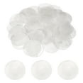 thumbnail image 1 of Uxcell Round Capiz Sea Shells, 2" Shells for Crafting with 2 Holes Seashell Beach Real Seashells Fitting for (Wind Chimes Jewelry Making DIY Craft Home Decoration), 20Pcs&White, 1 of 6