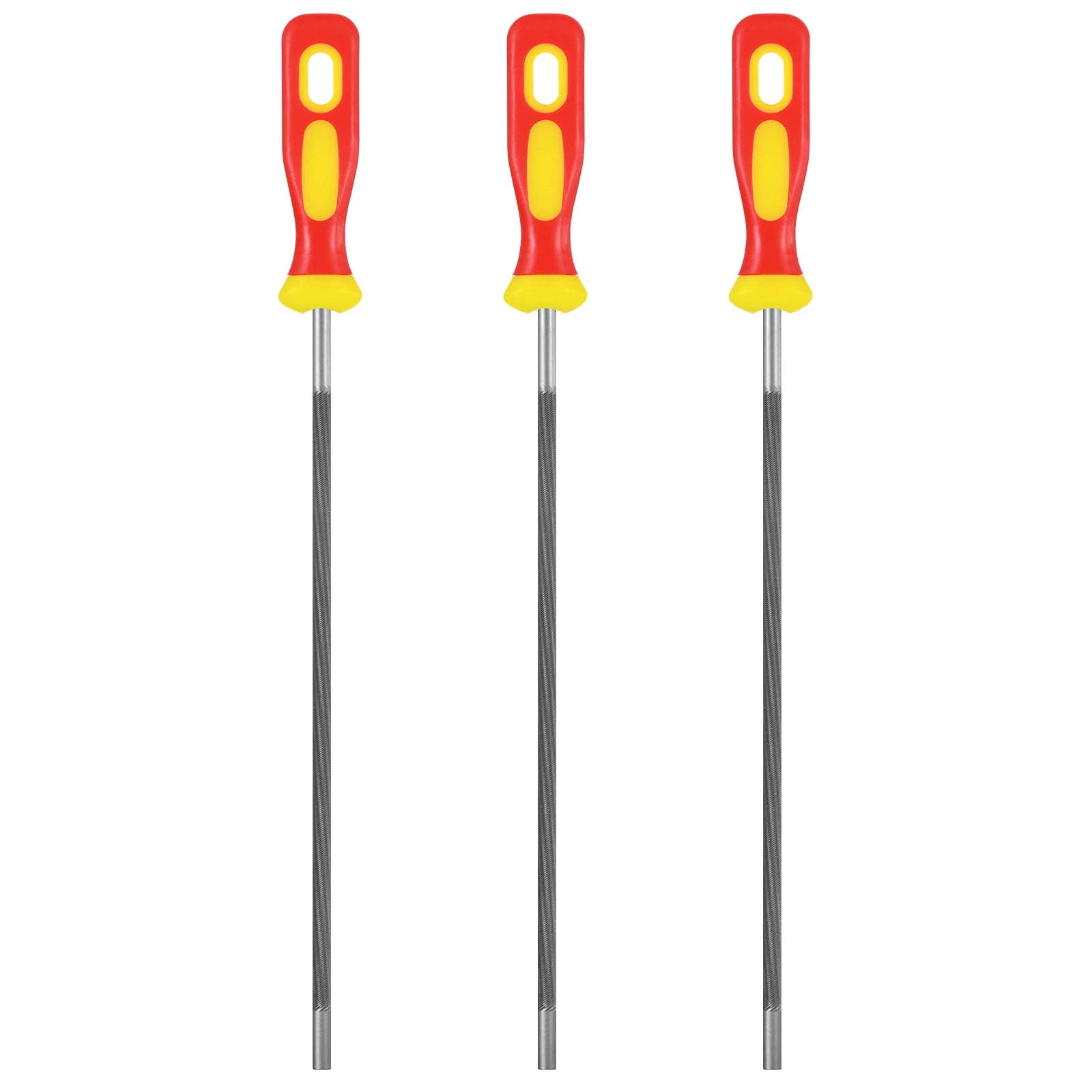 Uxcell Round Chainsaw File [3pcs] - Chainsaw Sharpener Files for ...