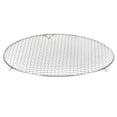 thumbnail image 1 of Uxcell Round Cooking Rack, 15.9-inch Stainless Steel Cross Wire Barbecue Grill Net Racks with 20mm Legs, 1 of 5