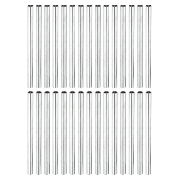 Uxcell Round Coupling Nut M4x0.7mm 75mm Threaded Sleeve Connector Rod Bar Stud Tube 30 Pack