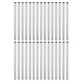 thumbnail image 1 of Uxcell Round Coupling Nut M4x0.7mm 90mm Threaded Sleeve Connector Rod Bar Stud Tube 30 Pack, 1 of 6