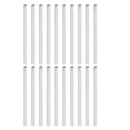 thumbnail image 1 of Uxcell Round Coupling Nut Threaded Sleeve Connector Rod Bar Stud Tube Pack 100mm 20, 1 of 6