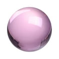 thumbnail image 1 of Uxcell Round Crystal Sphere, 60mm / 2.4" Glass Solid Decorative Sphere Crystal Ball for Home Decor Ornament Gift Craft Feng Shui Divination Fortune Telling Fountain Decoration, Pink, 1 of 7