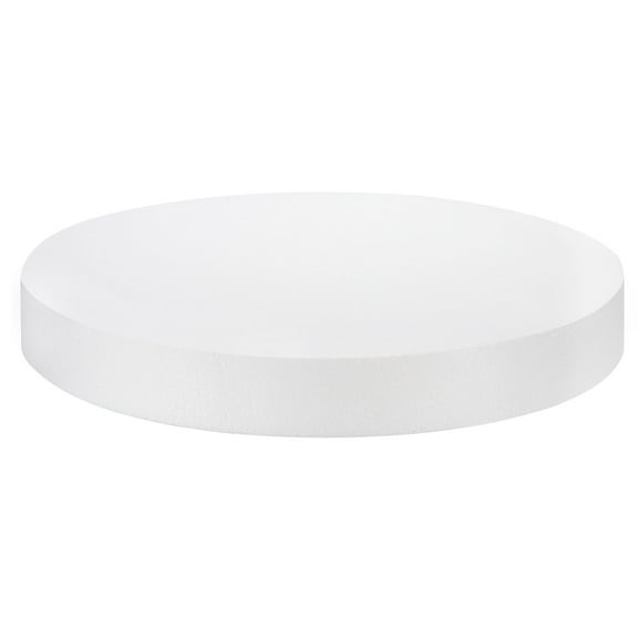 Uxcell Round Foam Cake Dummy 18 Inch x 2.8 Inch Circle Dummy Cake Set for Wedding Cakes, Birthday Cakes, Crafts 1 Pack
