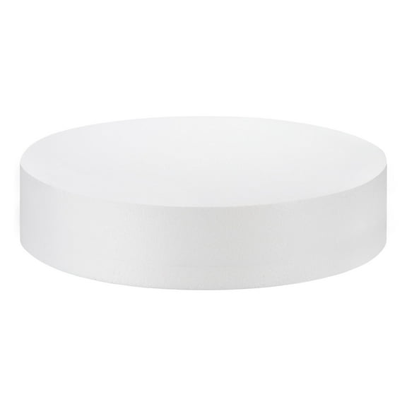 Uxcell Round Foam Cake Dummy 18 Inch x 3.9 Inch Circle Dummy Cake Set for Wedding Cakes, Birthday Cakes, Crafts 1 Pack