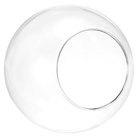 Uxcell Round Globe Terrarium Air Plant Planter, 4.8 Inch High Borosilicate Glass Table Decorations Clear