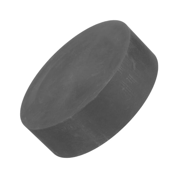 Uxcell Round Graphite Block Disk Ingot Graphite Electrode Plate 80x25mm for Melting Casting, Electrolysis