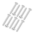 thumbnail image 1 of Uxcell Round Head Phillips Screws, 15 Pack M5-0.8 x 40mm 304 Stainless Steel 18-8 Full Thread, 1 of 7