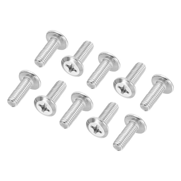 Hex Head Lag Screws Bolts, 1/2" X 2" 304 Stainless Steel Partial Thread Wood Screws, 10 Pack
