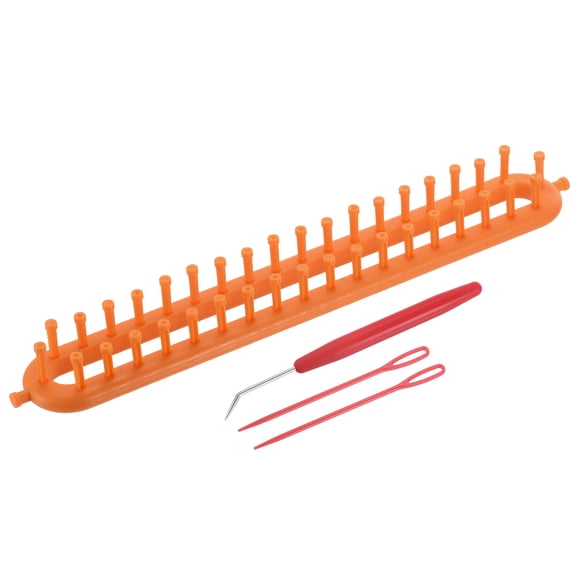 Uxcell Round Knitting Machines Kit, Darning Weave Tool with Accessories, Green Style 3