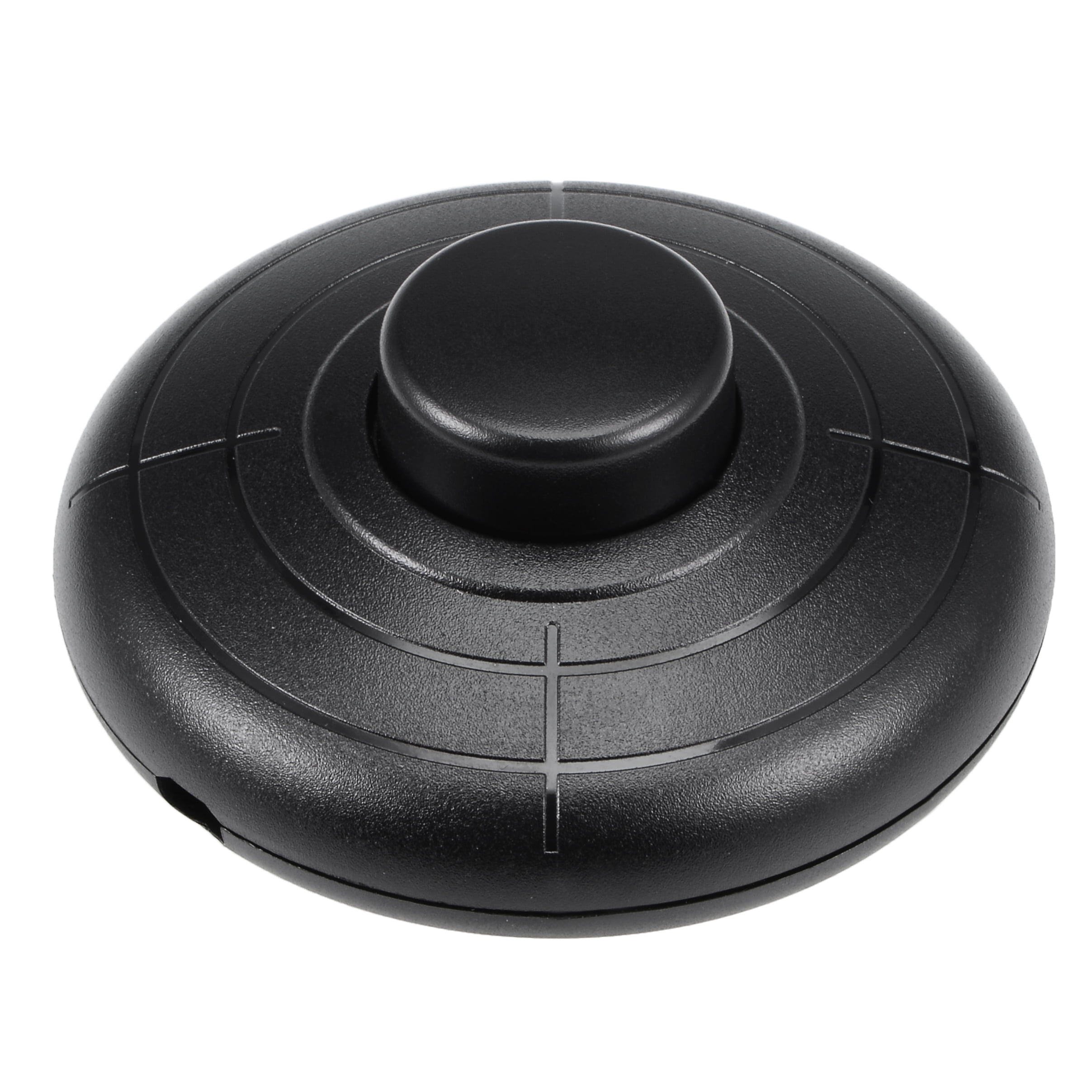Uxcell Round Lamp Foot Pedal Push Button Latching Foot Switch Nylon ...