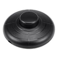 thumbnail image 1 of Uxcell Round Lamp Foot Pedal Push Button Latching Foot Switch Nylon Black 1pcs, 1 of 5