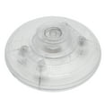 thumbnail image 1 of Uxcell Round Lamp Foot Pedal Push Button Latching Foot Switch Nylon Clear 1pcs, 1 of 5