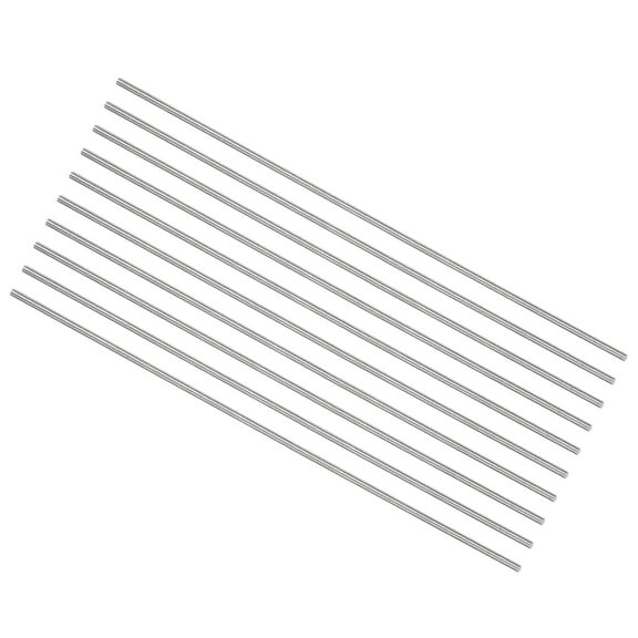 Uxcell Round Metal Rods 1.4mm x 150mm High Speed Steel (HSS) Lathe Bar Stock Tool 10 Pieces