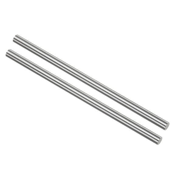 Uxcell Round Metal Rods 4.6mm x 100mm High Speed Steel (HSS) Lathe Bar Stock Tool 2 Pieces