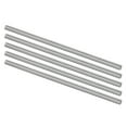 thumbnail image 1 of Uxcell Round Metal Rods 6.5mm x 200mm High Speed Steel (HSS) Lathe Bar Stock Tool 5 Pieces, 1 of 4