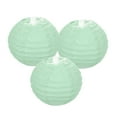 thumbnail image 1 of Uxcell Round Paper Lanterns, Decorative Hanging Lanterns Lamp Party Decorations for Birthday Wedding Home Light Blue 4 in, 1 of 6