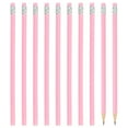 thumbnail image 1 of Uxcell Round Pencils HB Graphite Pencils with Eraser Wood Pencils Pink, 1 of 6
