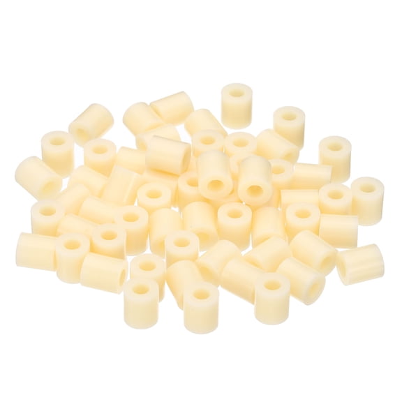Uxcell Round Spacer Washer Set, 120 Pcs 5.5mm ID, 11mm OD, 12mm Length for M5 Screws