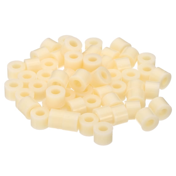 Uxcell Round Spacer Washer Set, 60 Pcs 5.5mm ID, 11mm OD, 8mm Length for M5 Screws