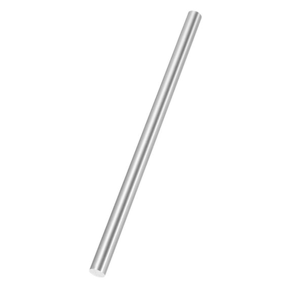 Uxcell Round Steel Rod 9.5mm Diameter HSS Lathe Bar Stock Tool 100mm Long for Shaft Gear Drill Lathes Boring Machine Turning Miniature Axle Cylindrical Pin DIY Craft Tool