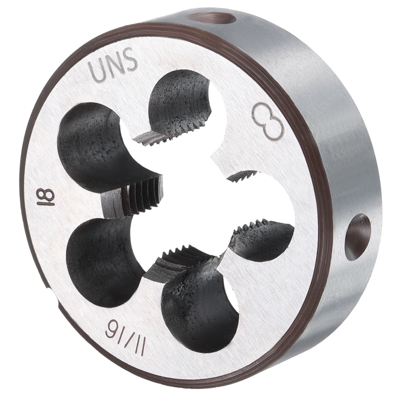 Round Threading Uxcell Round Threading Die 11/16-18 UNS Thread Right Hand Screw Cutting ...