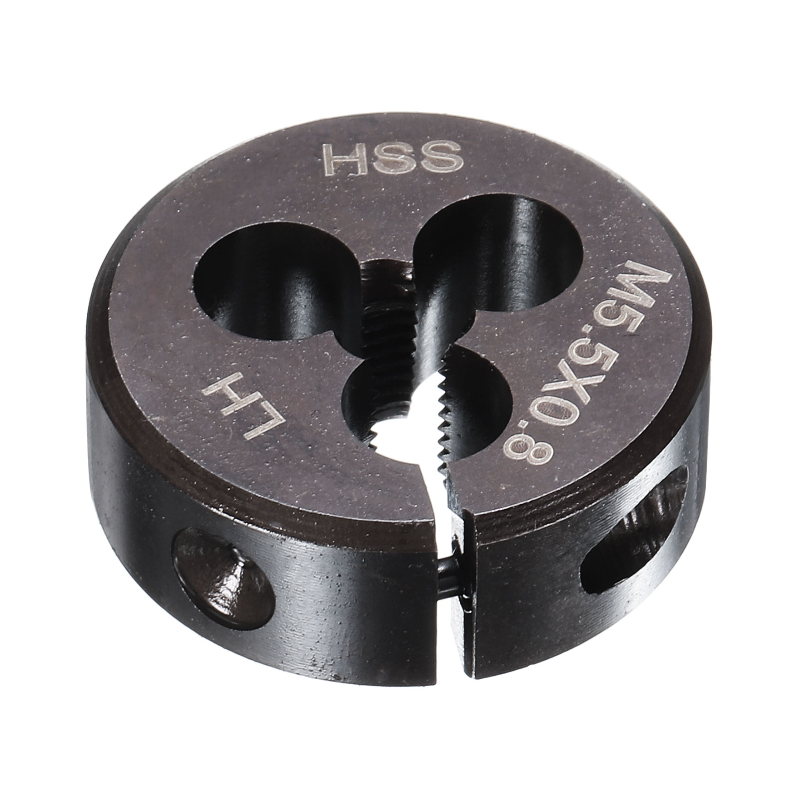 M5 Thread Die Uxcell Round Threading Die M5.5 x 0.8 Metric Thread Adjustable Left ...