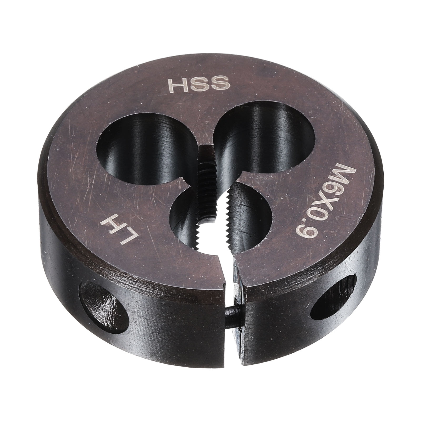Round Threading Uxcell Round Threading Die M6 x 0.9 Metric Thread Adjustable Left Hand ...