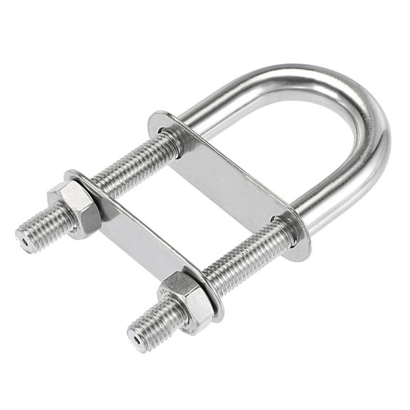 Uxcell Round U-Bolt M10x38mmx112mm 304 Stainless Steel Polished