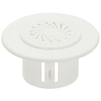 Uxcell Round Air Vent, Adjustable ABS Vent Cover Louver Grille Vent with Screen for Bathroom 39mm