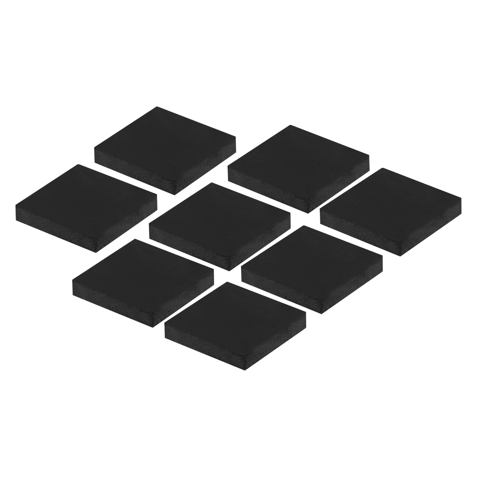 Uxcell Rubber Anti-Vibration Pads, Self Adhesive Vibration Isolation ...