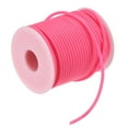 thumbnail image 1 of Uxcell Rubber Cord 27 Yards 3mm Dia 1.5mm Hole Light Rose Red Hollow Tubing for DIY Craft Making, 1 of 6
