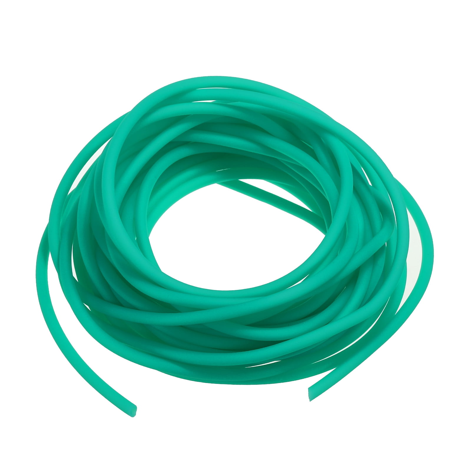 Tuyau En Caoutchouc Silicone Creux 5m (16ft) - 2mm Ext / 1mm Int - Rouge - Pour Bricolage Et Créations