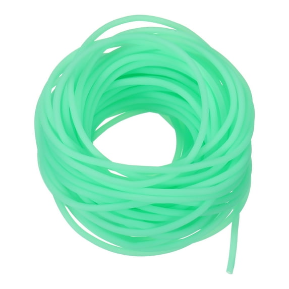 Uxcell Rubber Cord Tube Hollow Tubing for DIY Craft Beading Necklaces Bracelet Blue Green 10mx2mmx1.2mm