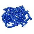 thumbnail image 1 of Uxcell Rubber End Caps, 60Pack 1.3mm Screw Thread Protector for Tube Bolt Cover, Blue, 1 of 7