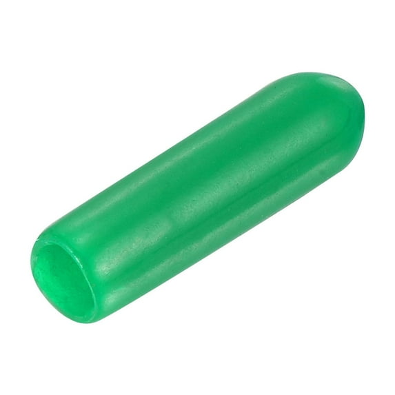 Uxcell Rubber End Caps Round Cap Cover Screw Thread Protectors 3.5mm Dark Green