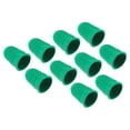 thumbnail image 1 of Uxcell Rubber Finger Tips Silicone Thumb Fingertip Protector Covers Guard Pads Thimble Grips Green Small Size 10 Pack, 1 of 5